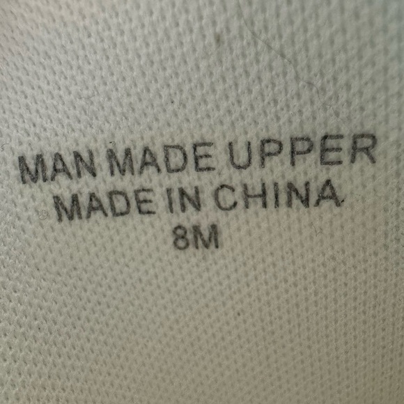 J/Slide Gennie White Leather Platform Velcro Sneakers Size 8 - Picture 11 of 12